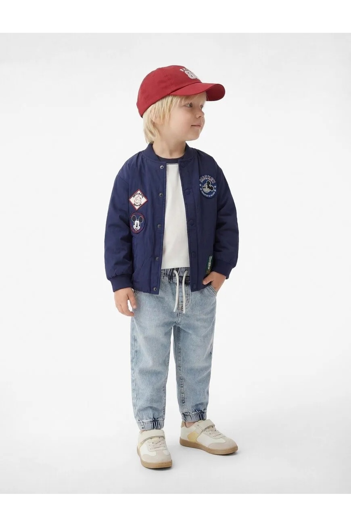 Koton Jogger indigo Erkek Bebek Jean Pantolon 6SMB40003TD fotoğrafı 2 (önizleme)