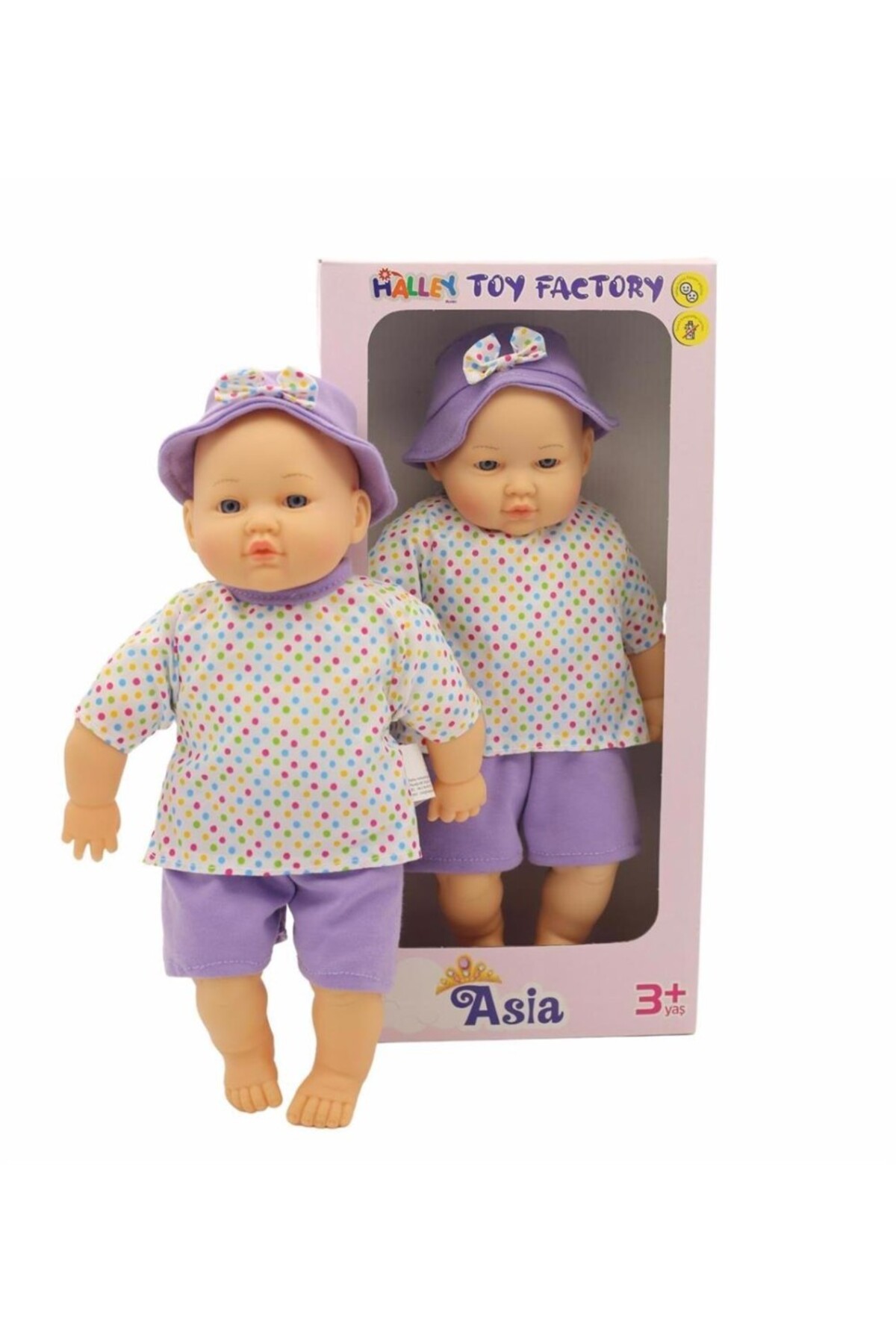 Horbano 78769 PELUŞ 40CM ASİA BEBEK -HLY fotoğrafı 2 (önizleme)