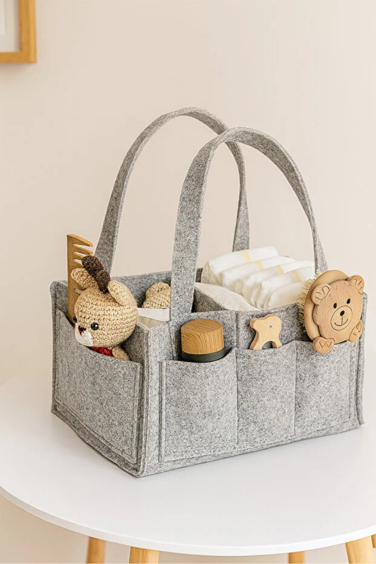 Felt Mother Baby Care Bag Newborn Organizer Organizer