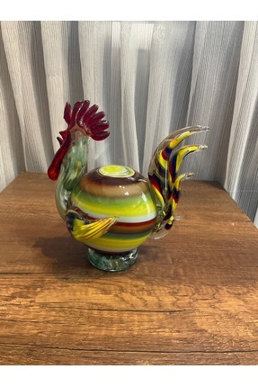 ÇANAK El Yapımı Cam Biblo