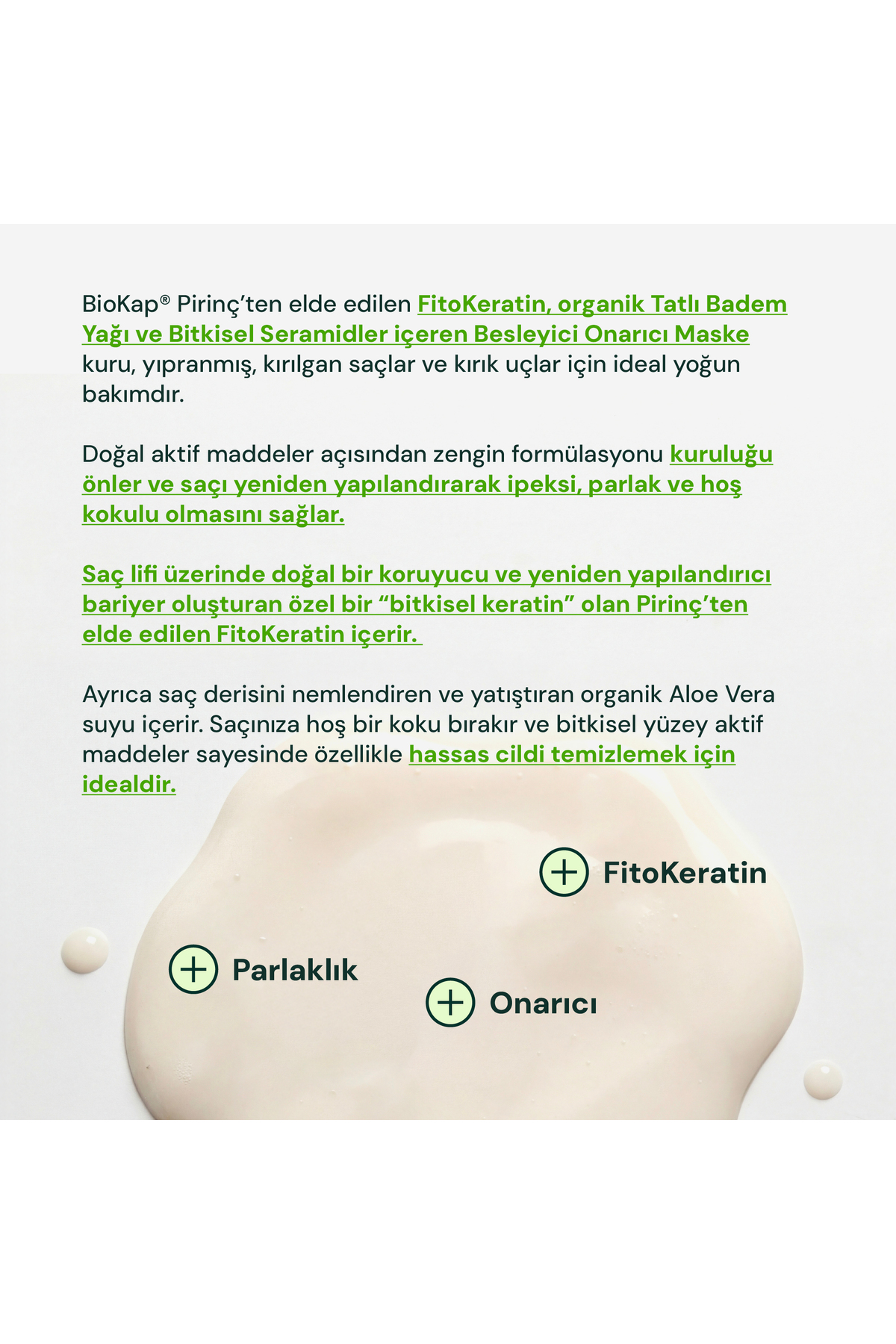 Bellezza Besleyici Onarıcı Maske - 200 ml — BIO.S.BL32 — تصویر 3 از 7