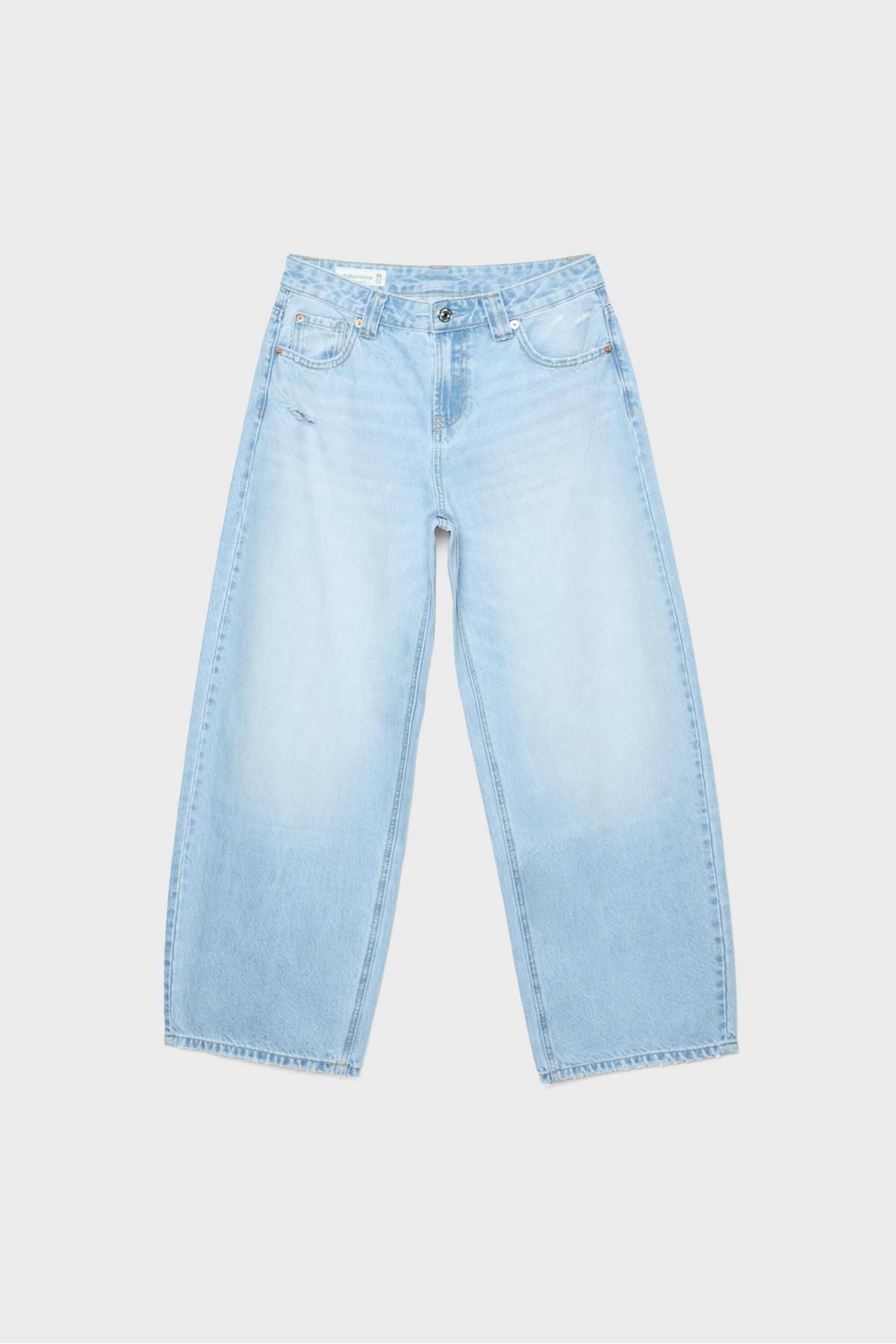 Stradivarius  D80 Barrel Fit Jean - Görsel 6