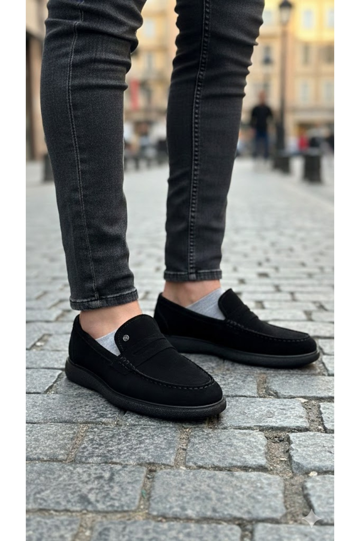کفش مردانه چرم اصل Pier Cardin مدل ۱۴۹۰۵ مشکی پیر کاردین کفش کلاسیک Pierre Cardin