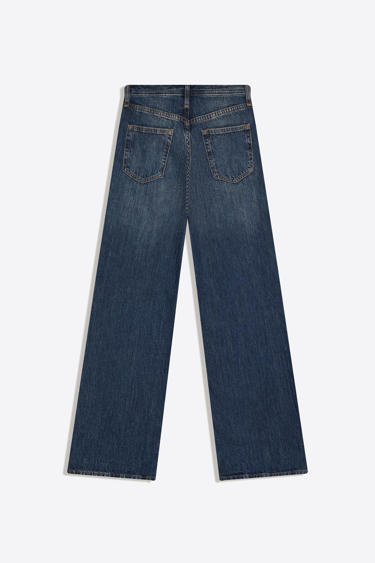 Bershka  straight fit düşük bel jean - Görsel 6