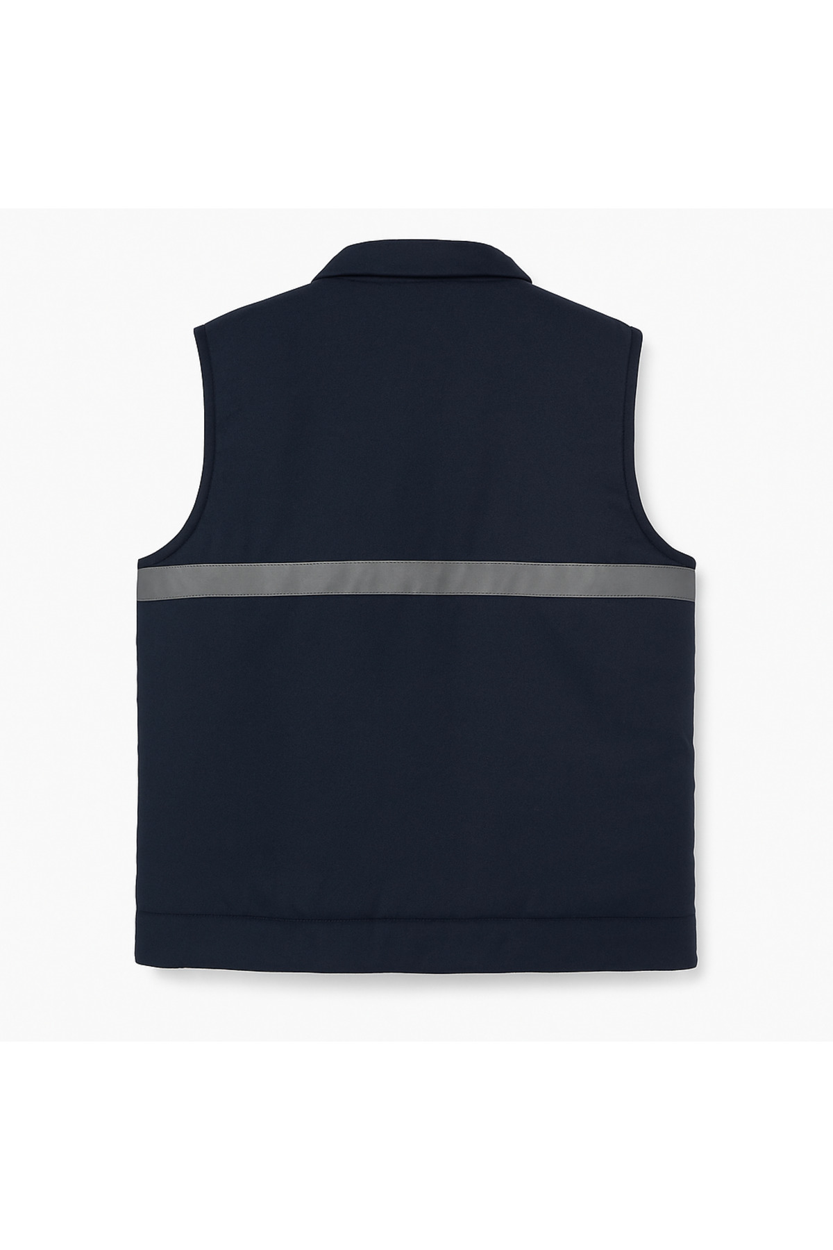 Çamdalı İş Elbiseleri 7x7 Gabardin Polarlı Yelek 4 Cepli Reflektörlü görsel 2