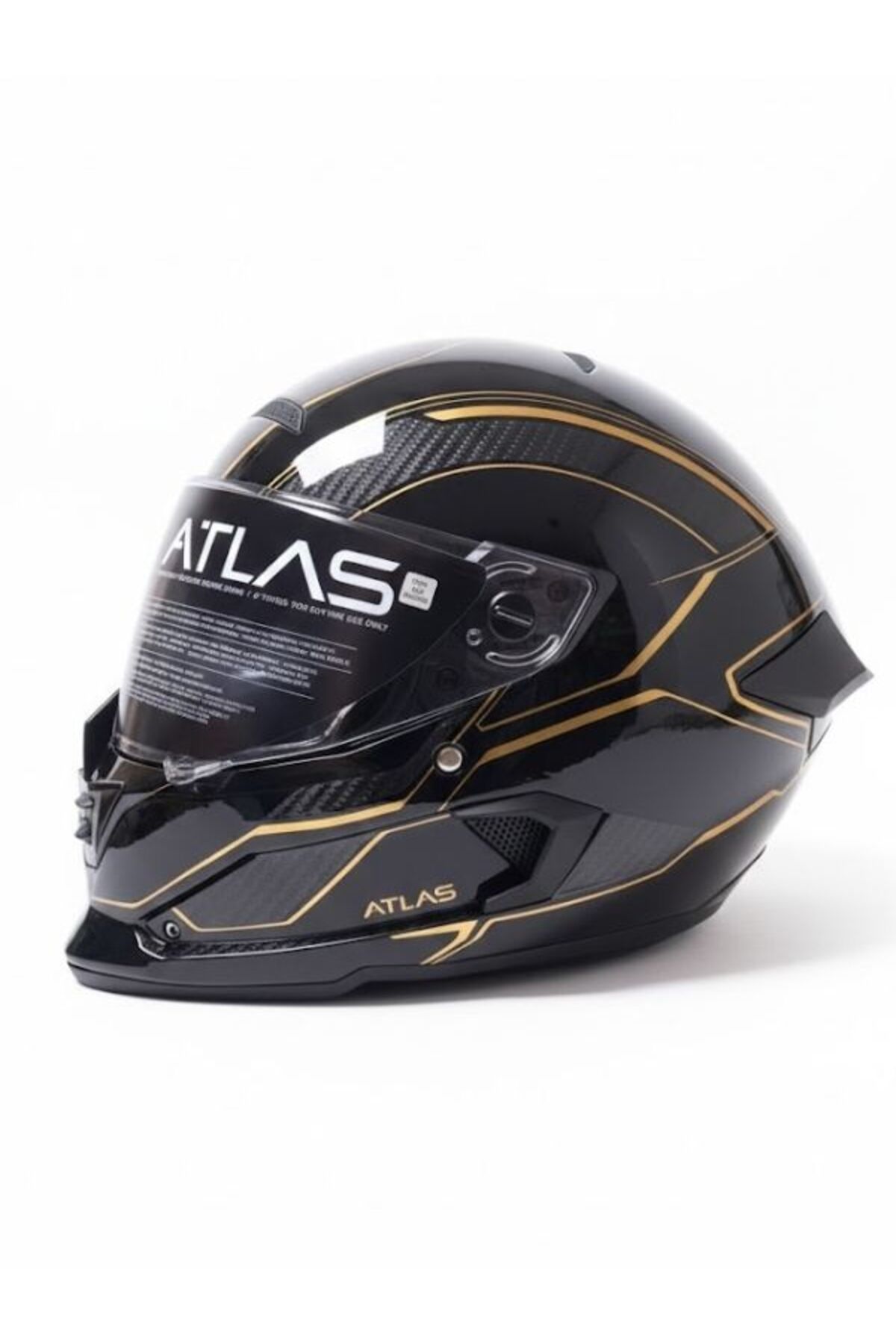 GÜMRÜK BEY Ruroc Atlas 3.0 Carbonized Titan XXL Kapalı Motorsiklet