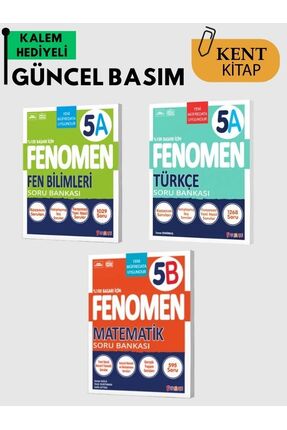 Fenomen Yayıncılık FENOMEN 5 SET ( FEN BİLİMLERİ - TÜRKÇE - MATEMATİK (B) SET )
