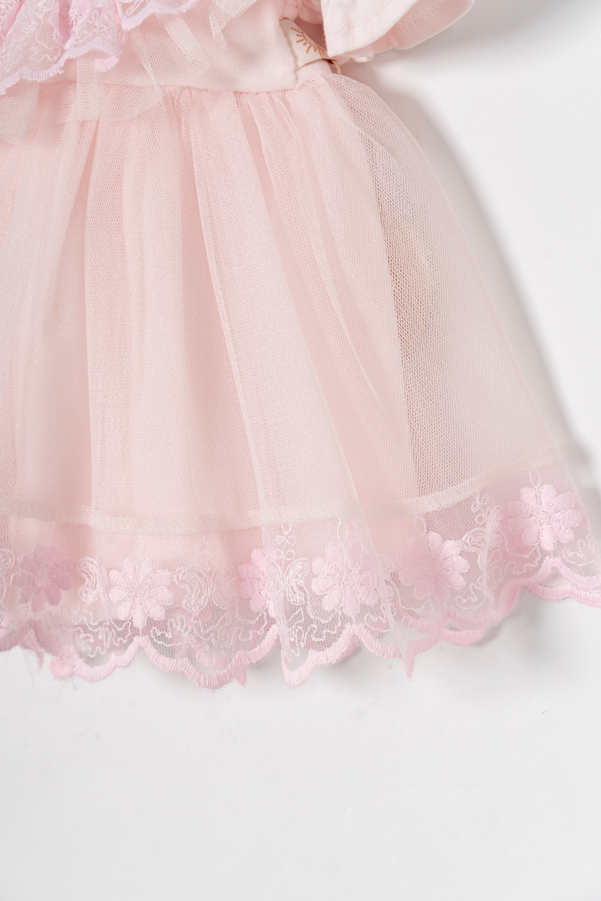 Miniday Baby Kız Bebek Mevlütlük Elbise Yazlık Bandanalı Dantelli Yeni Doğan Hastane Çıkışı Gelinlik Abiye 4010 fotoğrafı 3 (önizleme)