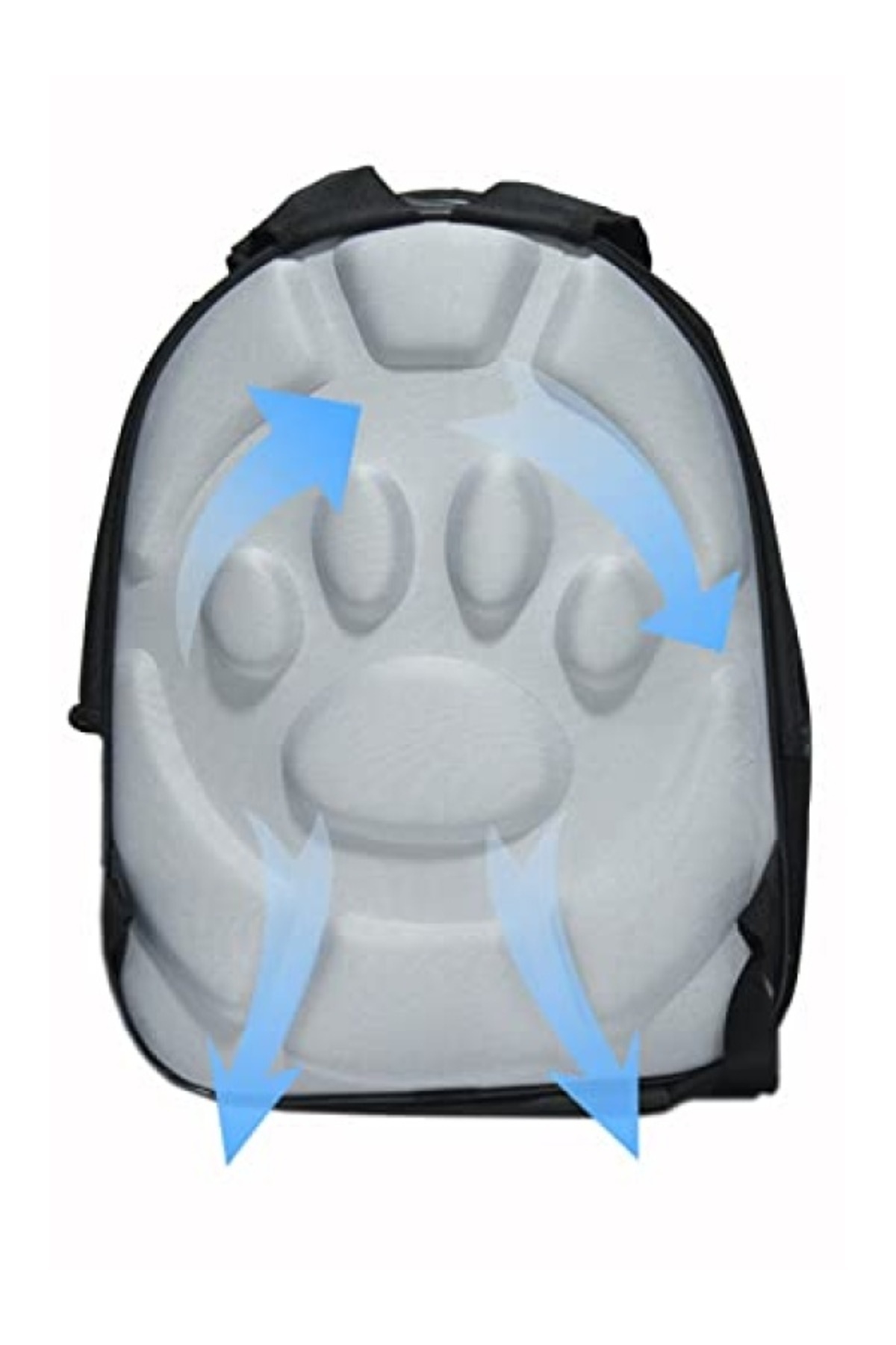 markentegra Şeffaf Astronot Tasarımlı Kedi Taşıma Sırt Çantası fotoğrafı 3 (önizleme)