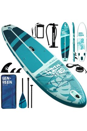 Up Balance Board Genreen 335 cm x 86 cm x 15 Cm Şişme Paddle Board – Sup Boar...