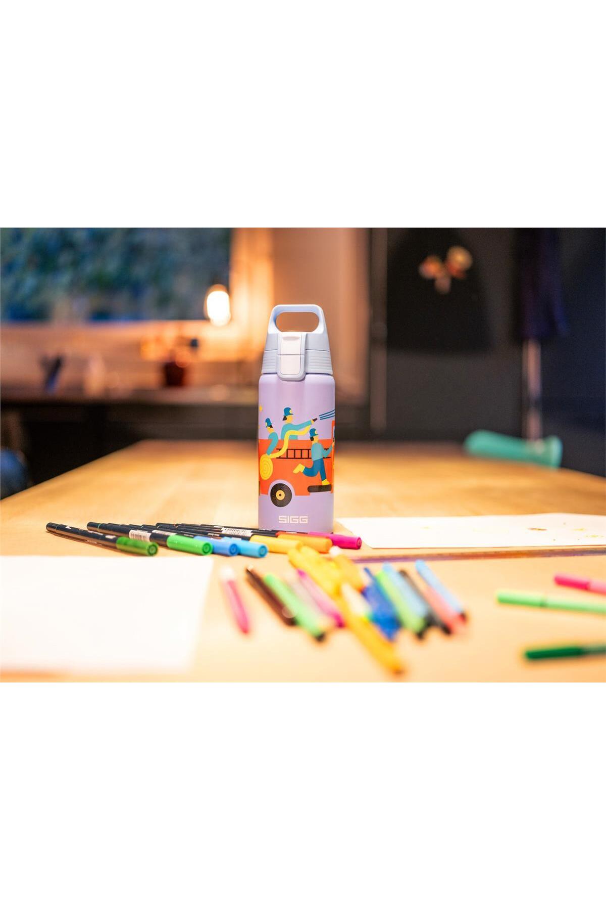 Sigg 6022.80 Therm One 0,5L Çocuk Termos, Pompiers fotoğrafı 6 (önizleme)