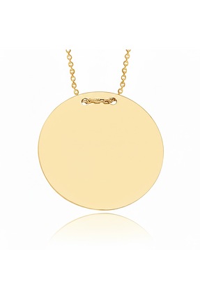 Shiny Jewellery 925 Ayar Gümüş Plaka Kolye İsim Tarih Harf Yazılı Kişiye Özel...