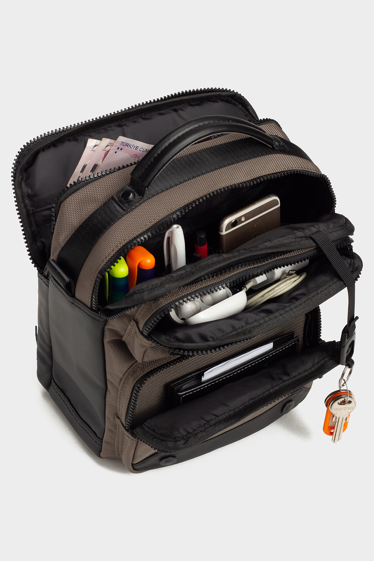 ÇÇS  31251 Omuz Askılı El Çantası Çapraz Çanta Omuz Çantası SİYAH - Görsel 5