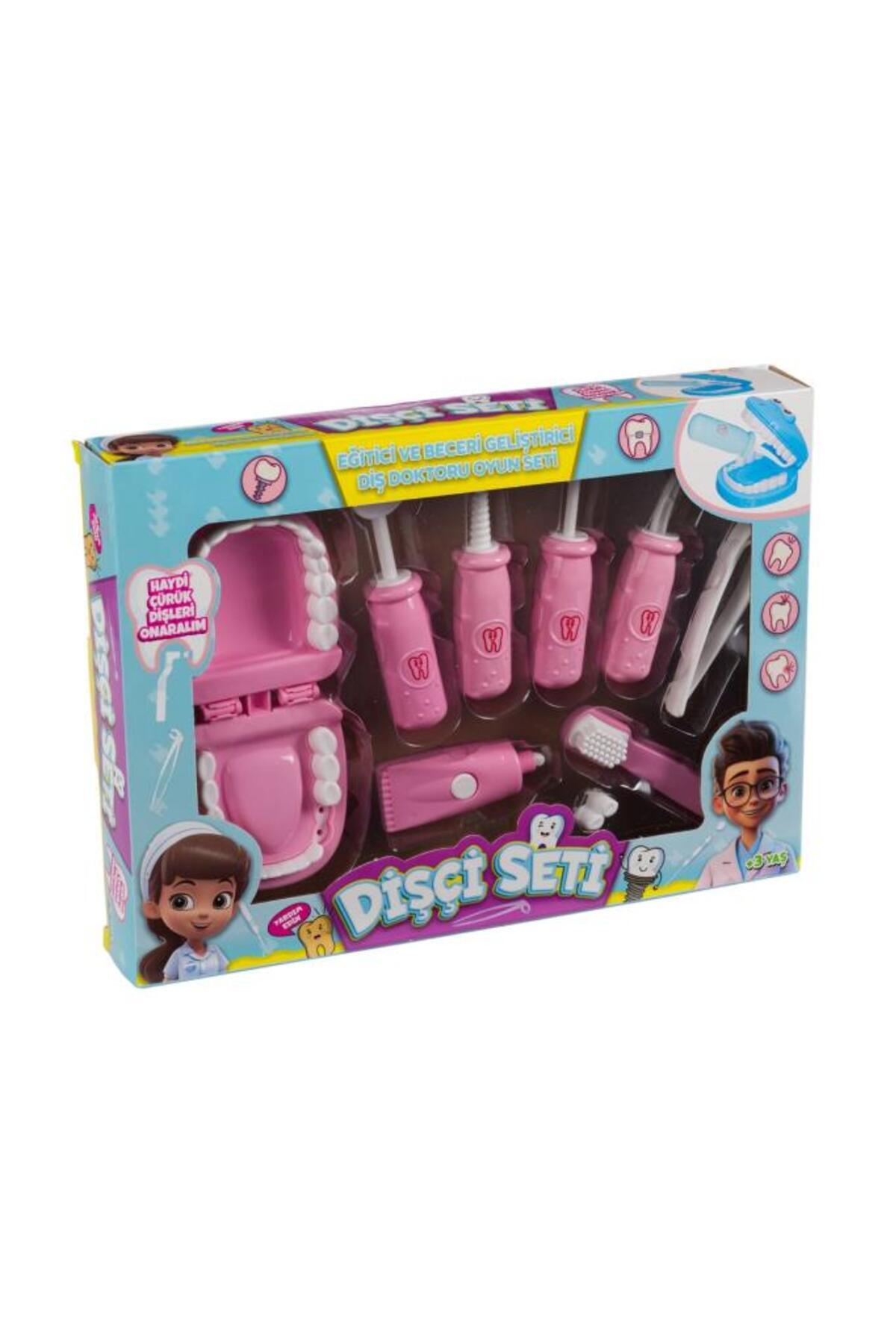 Tıfıl Toys Doktor Dişçi Eğitici Diş Bakım Oyun Seti Pembe - Fiyatı