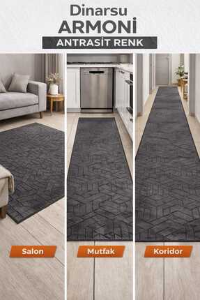 Pamuk Halı Dinarsu Halı Yumuşak Doku Kesme Halı Kaymaz Jel Tabanlı Leke Tutma...