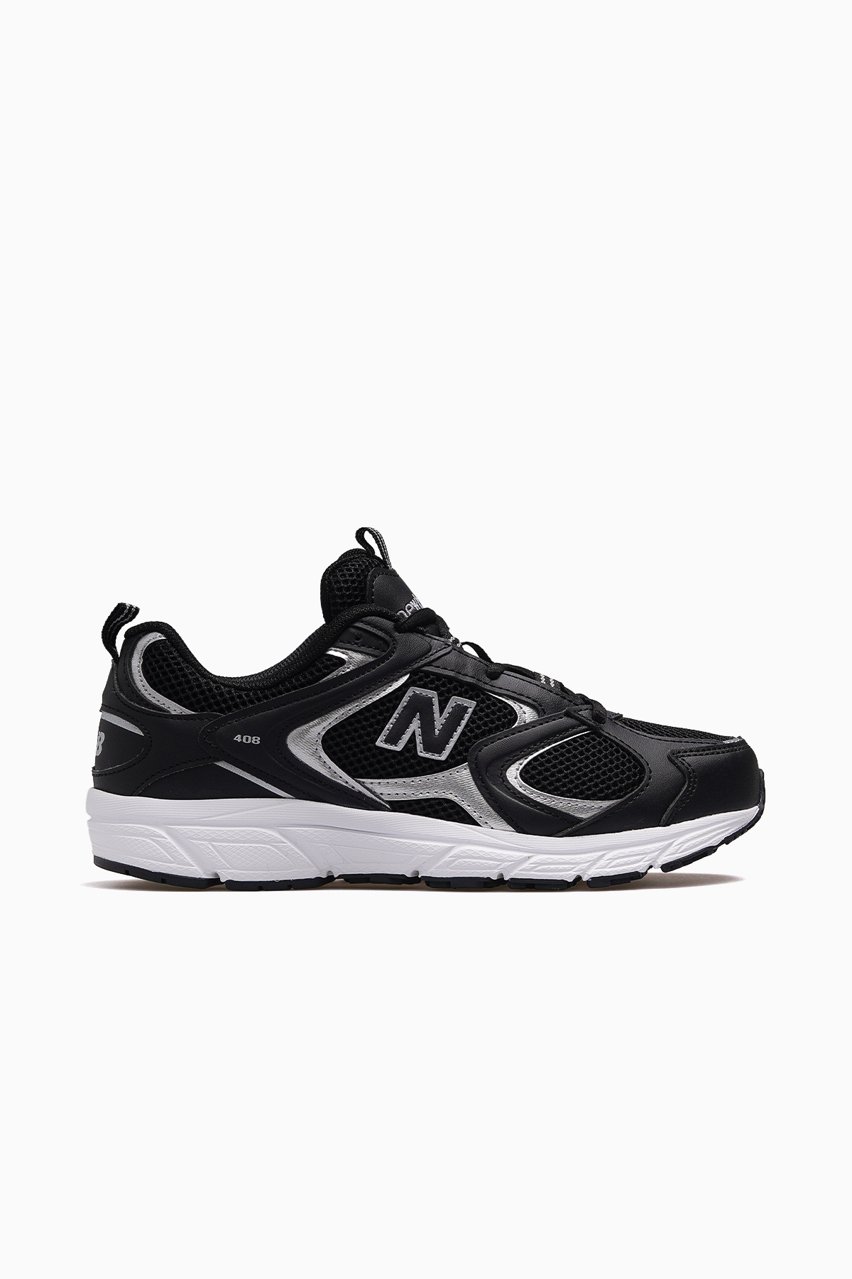 کفش ورزشی کتانی یونیسکس 26y ML408 مشکی/سفید نیو بالانس کفش اسنیکر New Balance