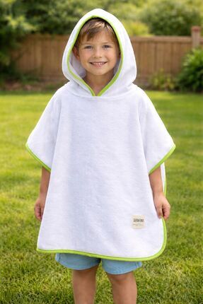 Serafina ÇOCUK KAPÜŞONLU HAVLU PANÇO ULTRA YUMAŞAK