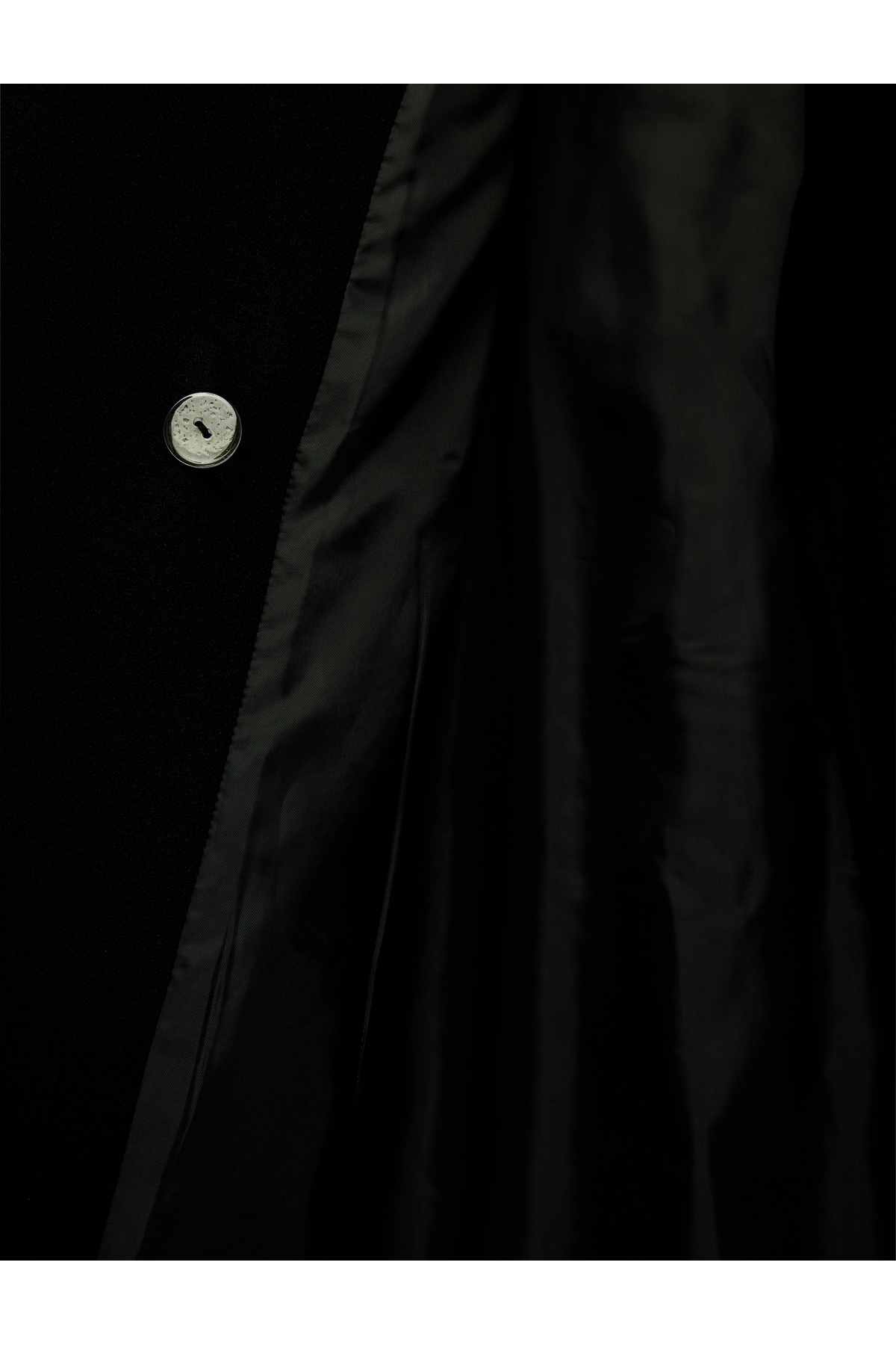 Koton  Uzun Kollu Cepli Düğmeli Kuşak Detaylı Kruvaze Kaşe Trenç Kaban - Görsel 5