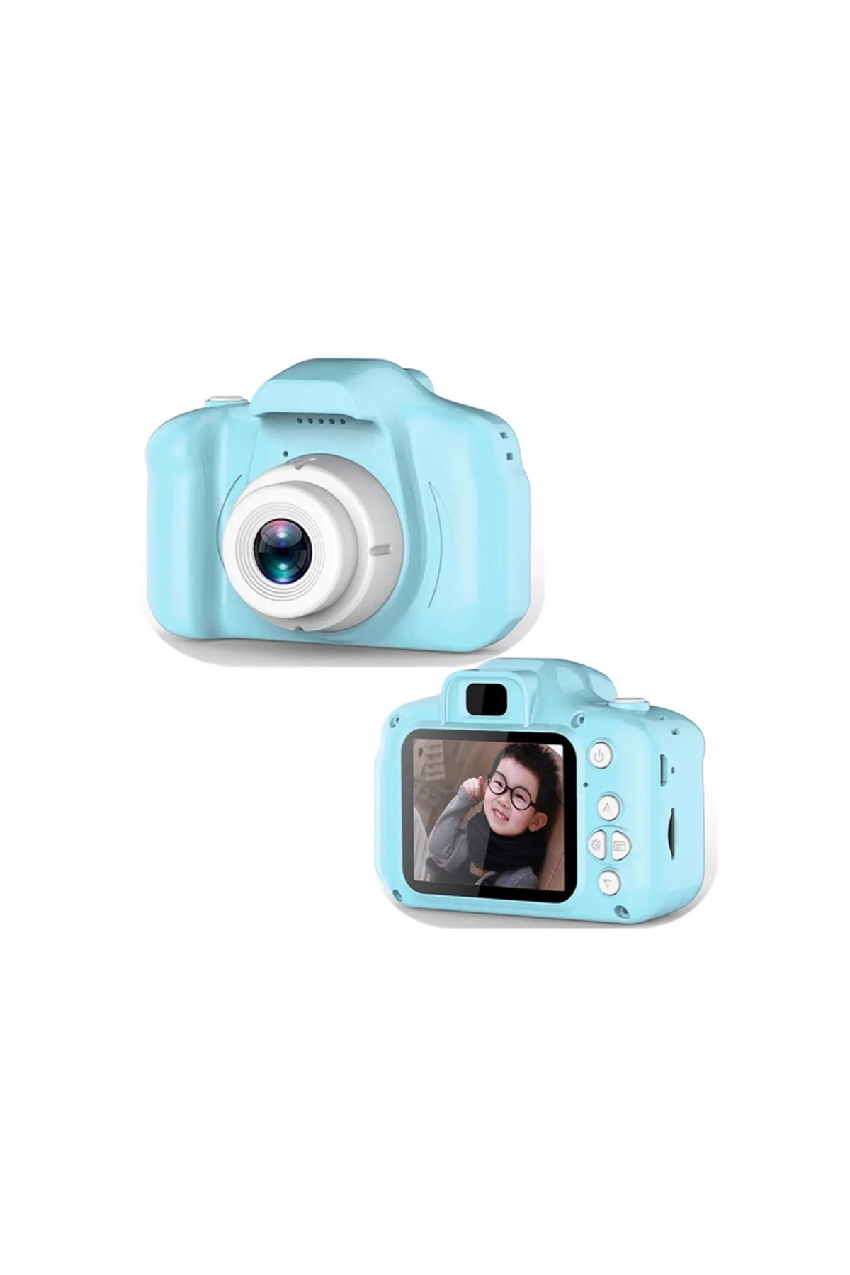 Marsilyan Mavi Mini Dijital Kamera Hd Video Ve Fotoğraf Çekimli Usb Şarjlı Kompakt Kayıt Cihazı fotoğrafı 2 (önizleme)