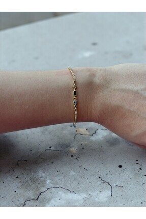 ELMERIAJEWELRY Zirkon Taş Detaylı Bileklik