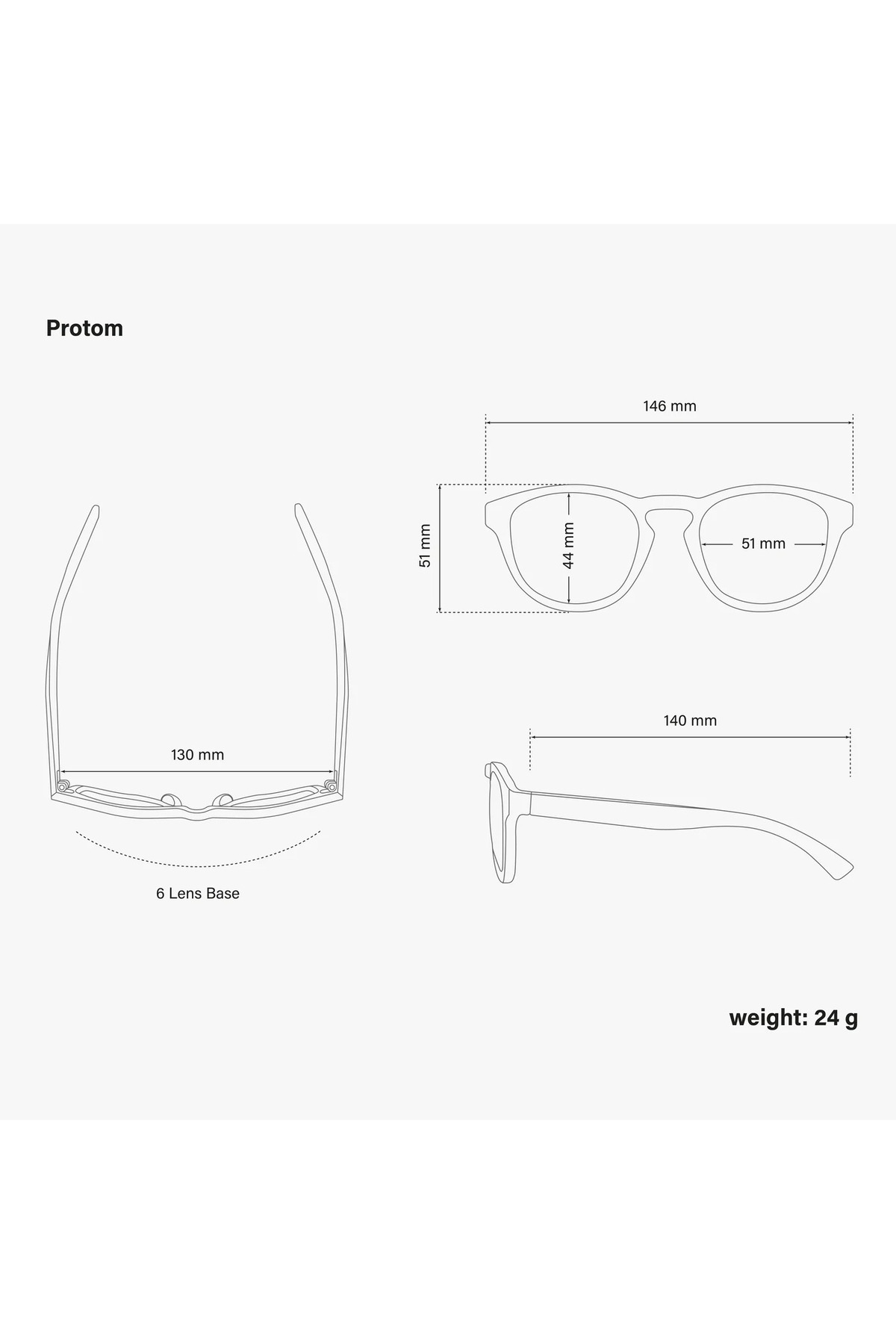 Protom Günlük Spor Gözlüğü