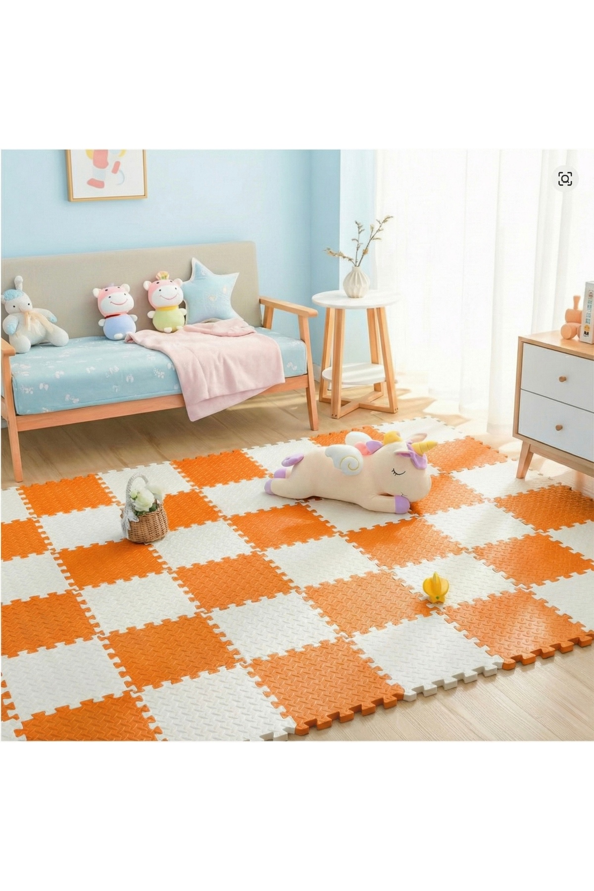 9 Piece Set 33x33 13mm Tatami 100x100 Installed Gaming Sports Carpet Cushion Puzzle Cushion Floor Covering