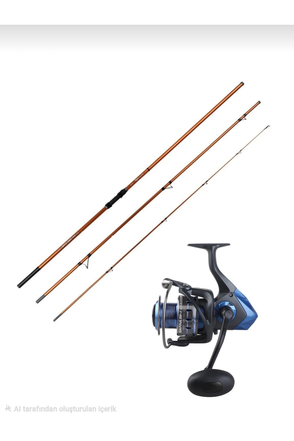 Okuma Trio Rex Surf 420cm 120-250 gr 3 Parça Surf Kamışı- Safina