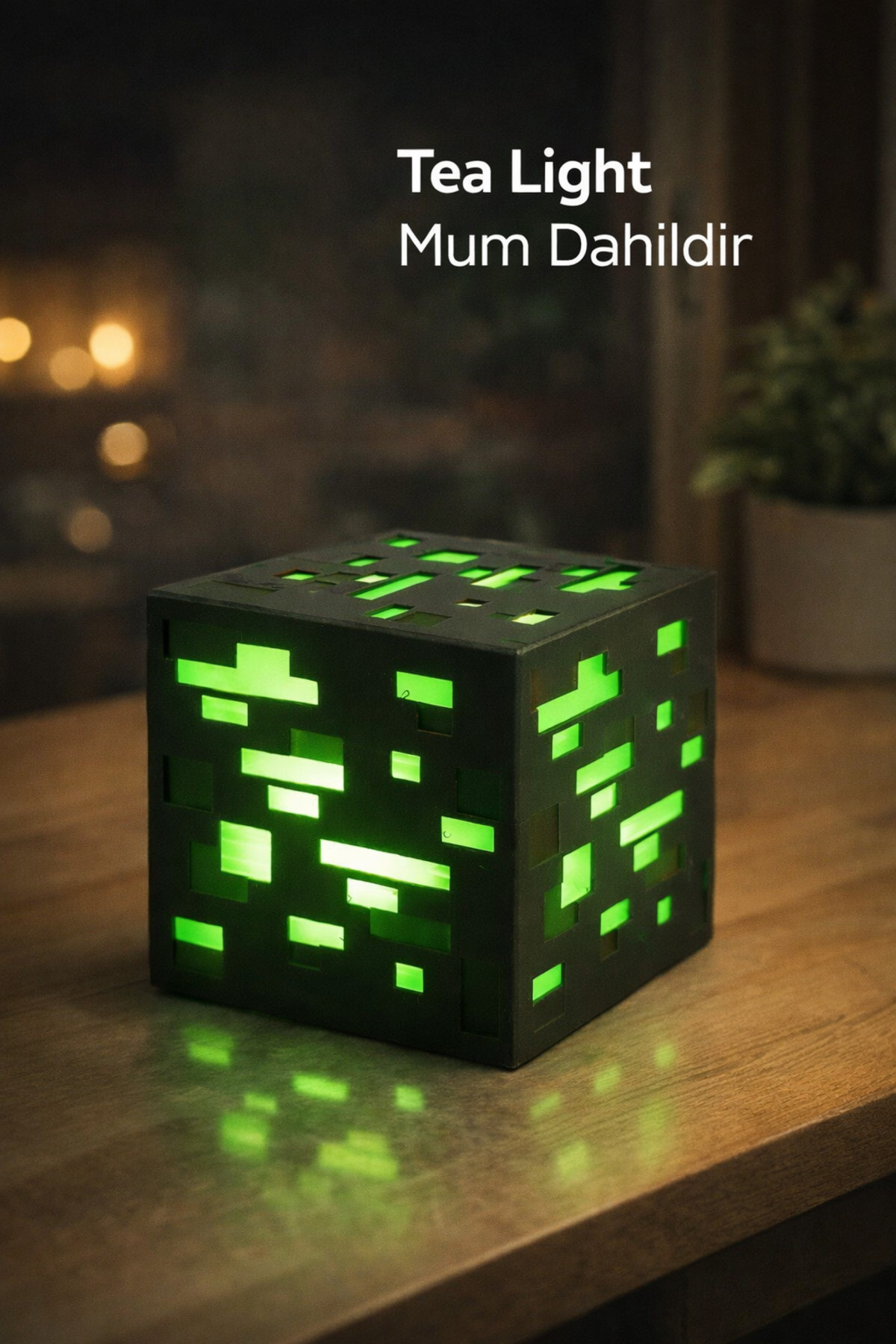GAME SHOT Minecraft Maden Blok - Ore - Işıklı Yeşil - Fiyatı