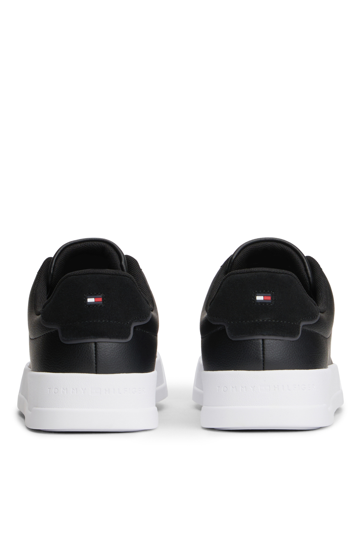 Tommy Hilfiger  Siyah Erkek Sneaker TH COURT CORE - Görsel 5