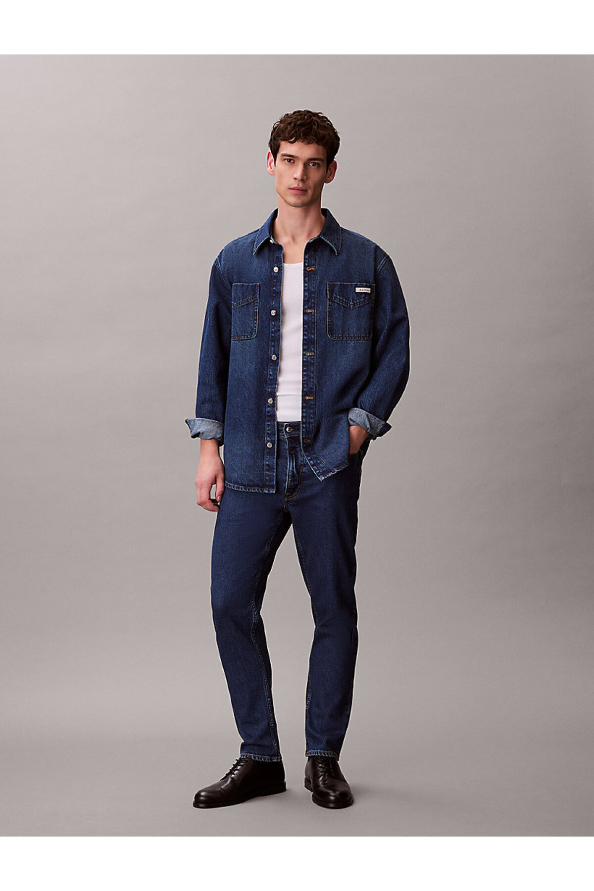شلوار جینمردانهCalvin Kleinآبی