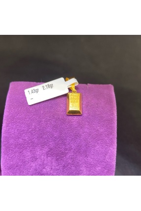 paksoy kuyumculuk 22 Ayar Altın Kolye Ucu Modern Tasarım 1.43gr Hediye - C00280