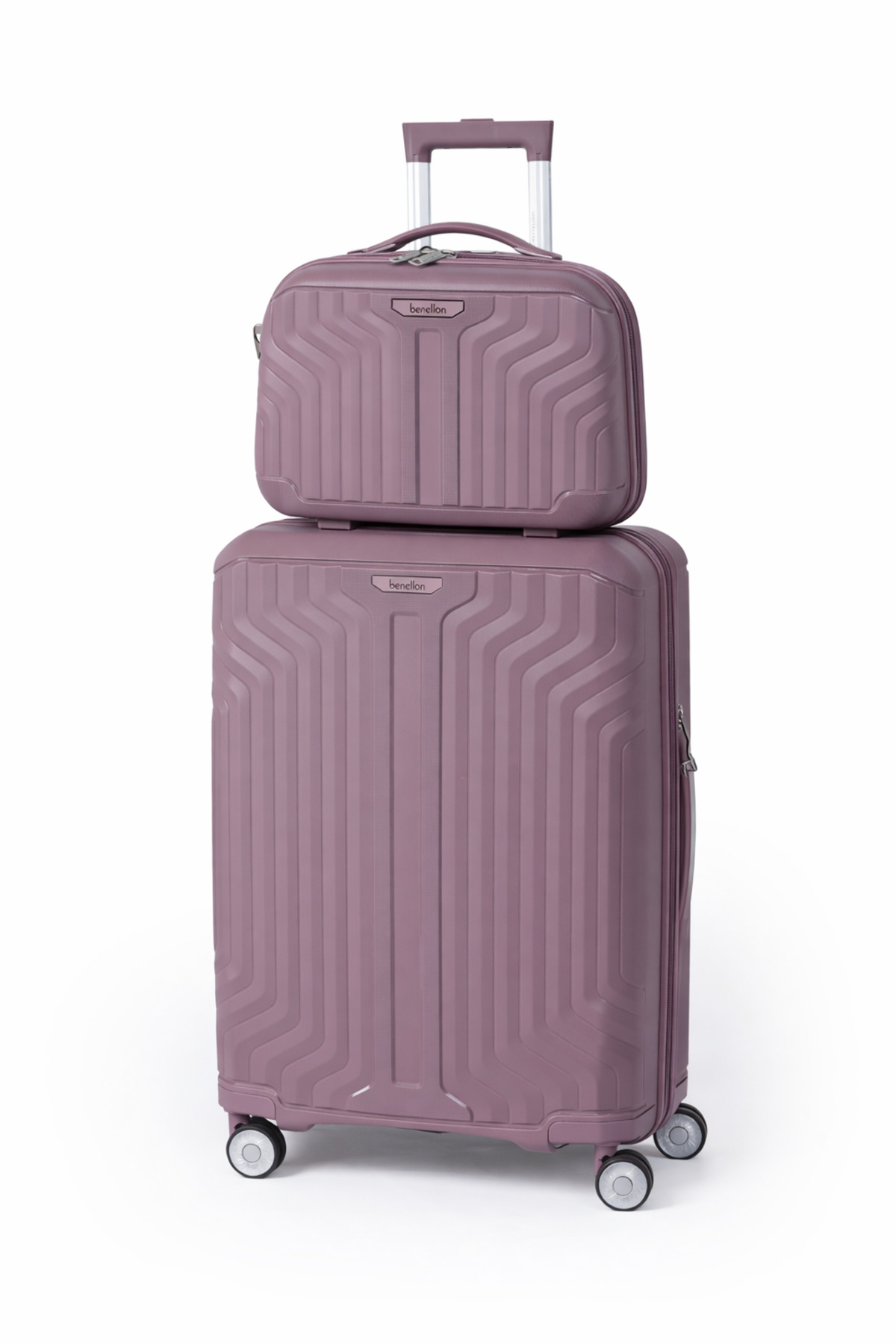 United Colors of Benetton  14BNT1770 60. YIL ÖZEL SERİ KABİNBOY+MAKYAJ ÇANTASI 2,Lİ SET