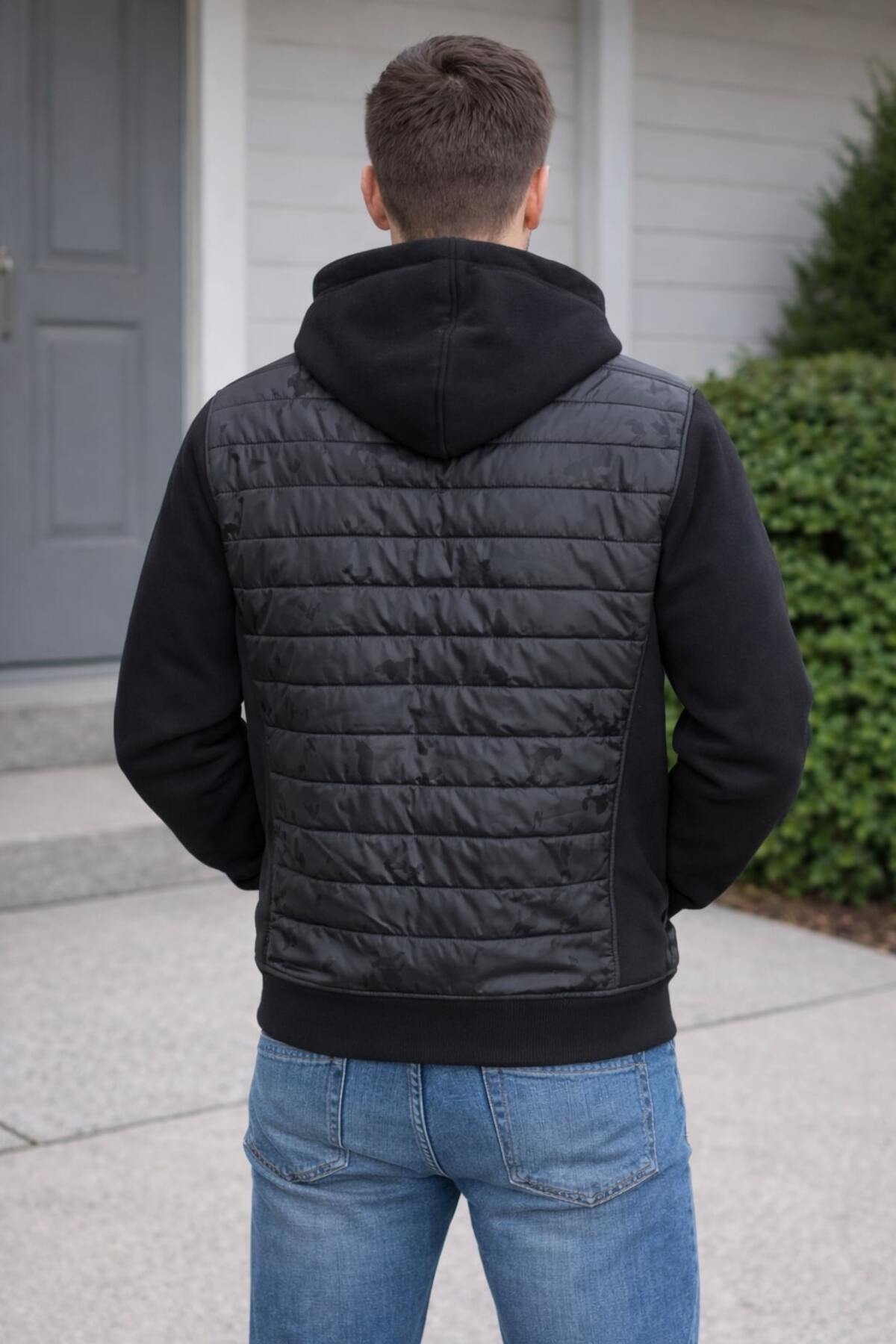 ModaPlaza  Erkek Kapüşonlu Kapitone Mont 2099 - Görsel 4