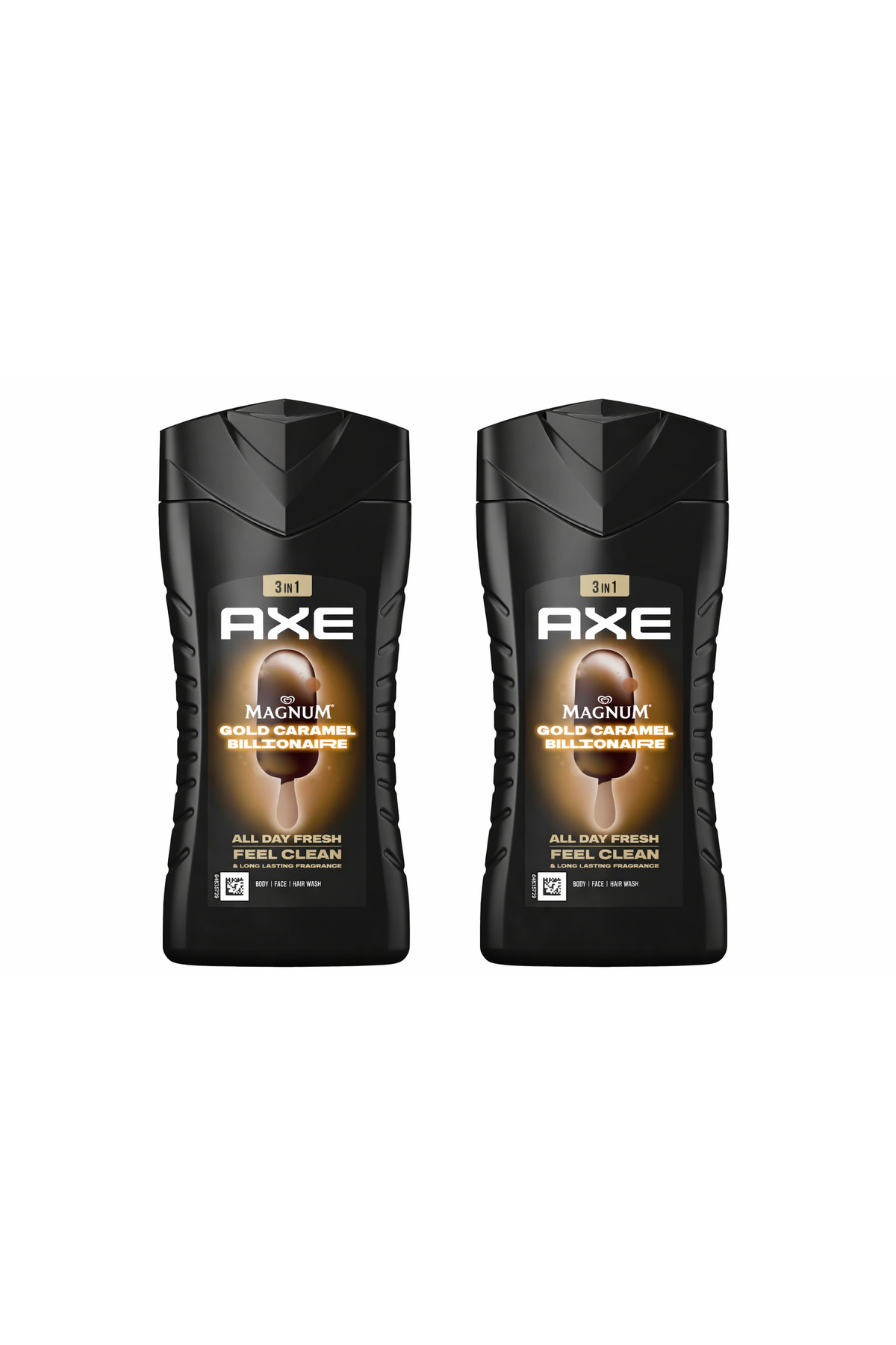 Axe Magnum Gold Caramel Billionaire Duş Jeli 3 in 1 Vücut Saç Yüz