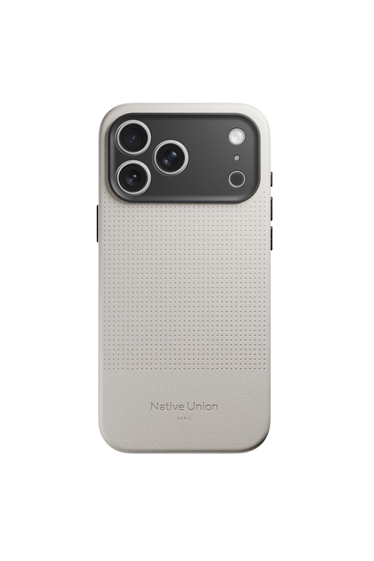 Native Union iPhone 17 Pro Max Kılıf M-safe Uyumlu Deri Dokulu
