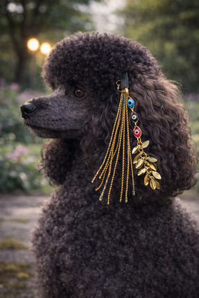 LOOL PREMİUM YENİ TREND KÖPEK TOKASI SAÇ İPİ AKSESUARI KÖPEK TÜYÜ ÇIT ÇIT TOKA