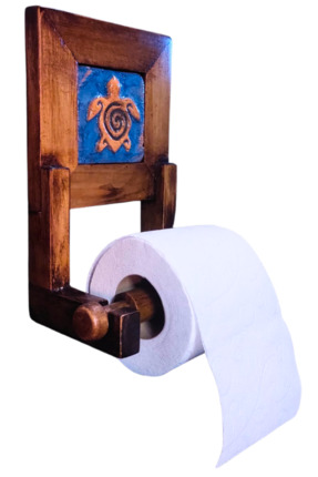 toprakanaart WC-Tuvalet Kağıdı Asma, Dekoratif Deniz Kaplumbağası Spiritüel T...