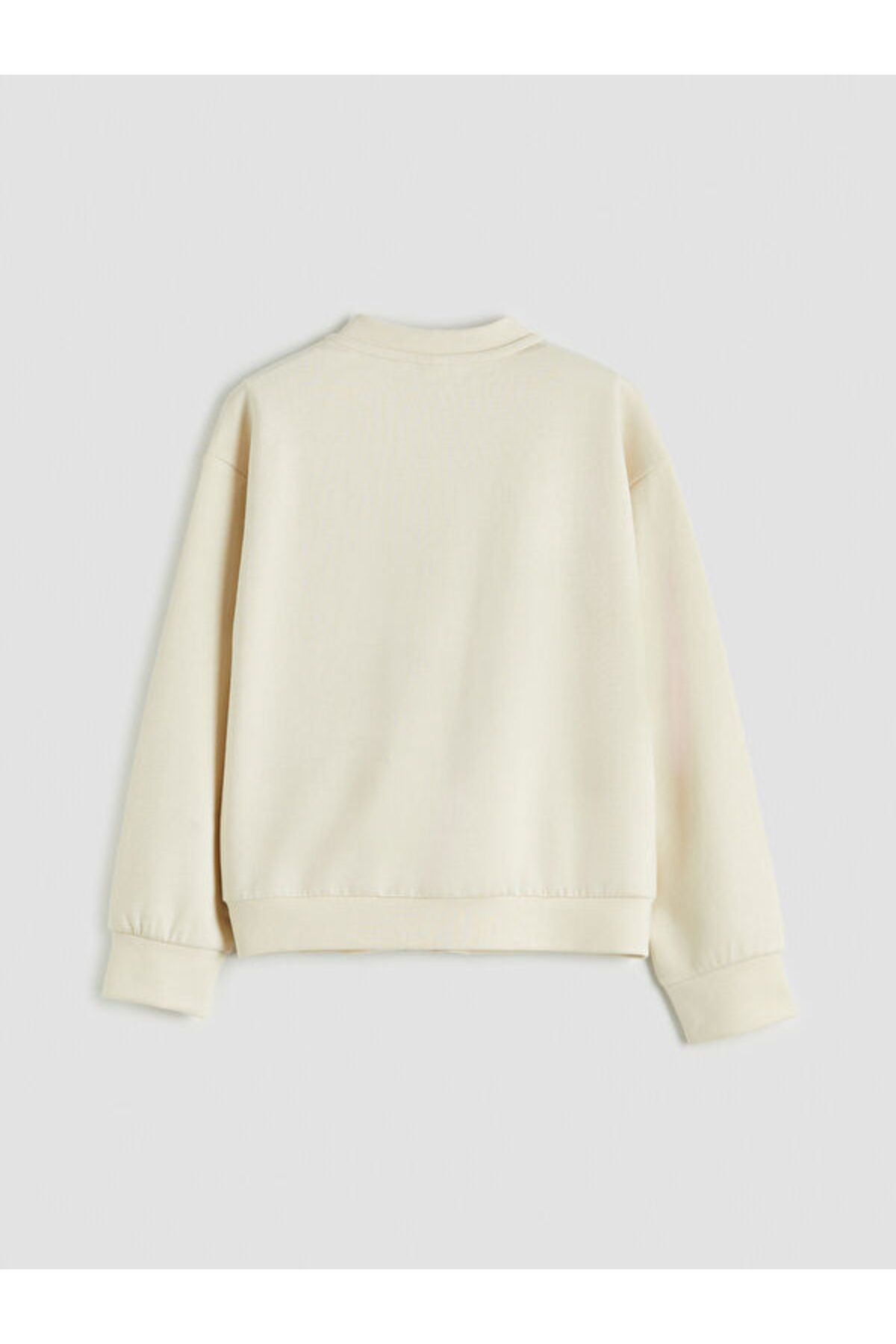 LC Waikiki Freezen Store'dan I Kız Çocuk Soft Touch Fermuarlı Sweatshirt fotoğrafı 2 (önizleme)