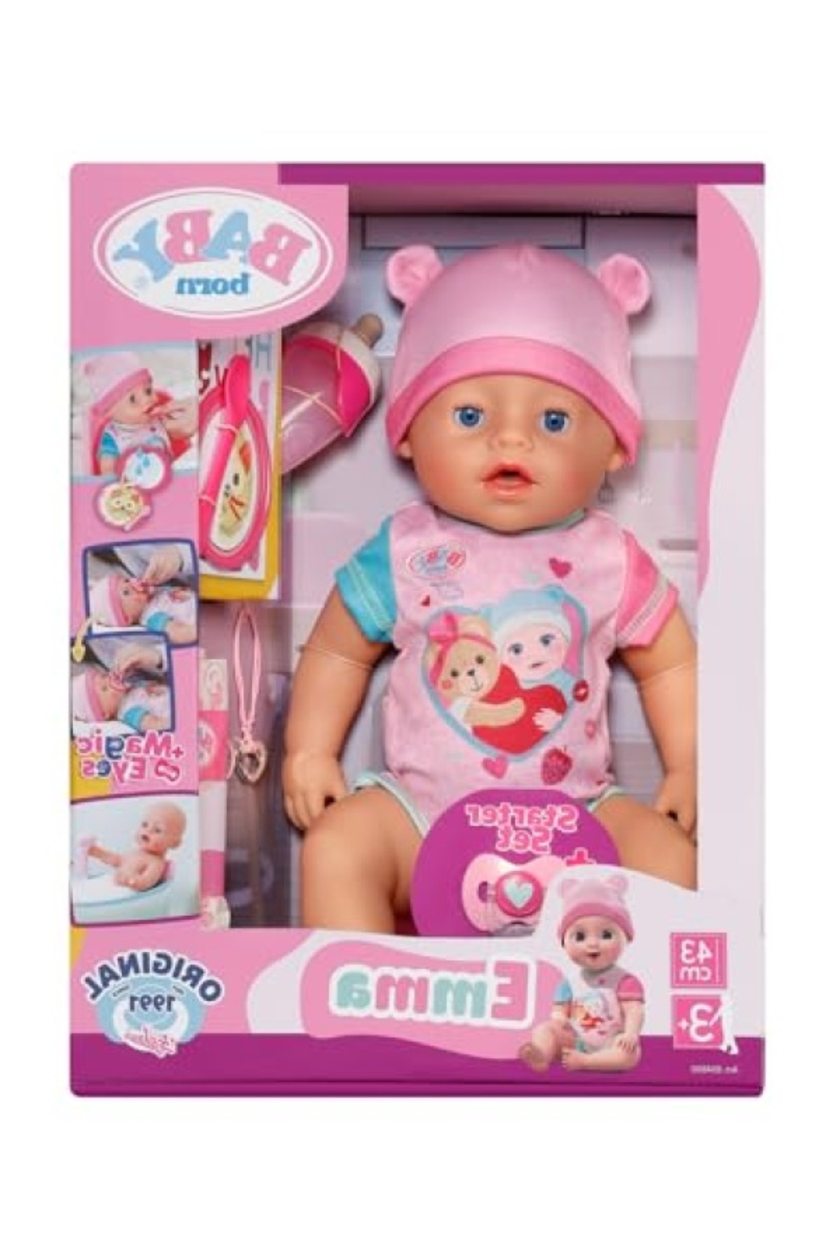 markentegra Fonksiyonel Oyuncak Bebeği, 43 cm Boyutunda 10 Eğlenceli Özellik fotoğrafı 3 (önizleme)