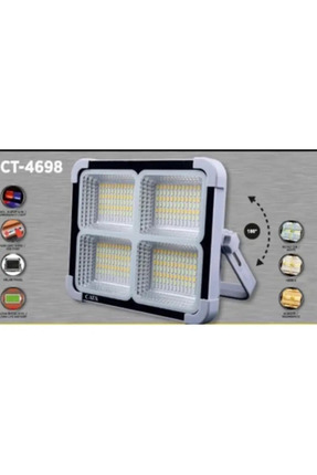Cata Ct-4698 Miami Solar Led Projektör (YENİ SOLAR PANEL VE PİL ÖMRÜ GÜÇLENDİ...