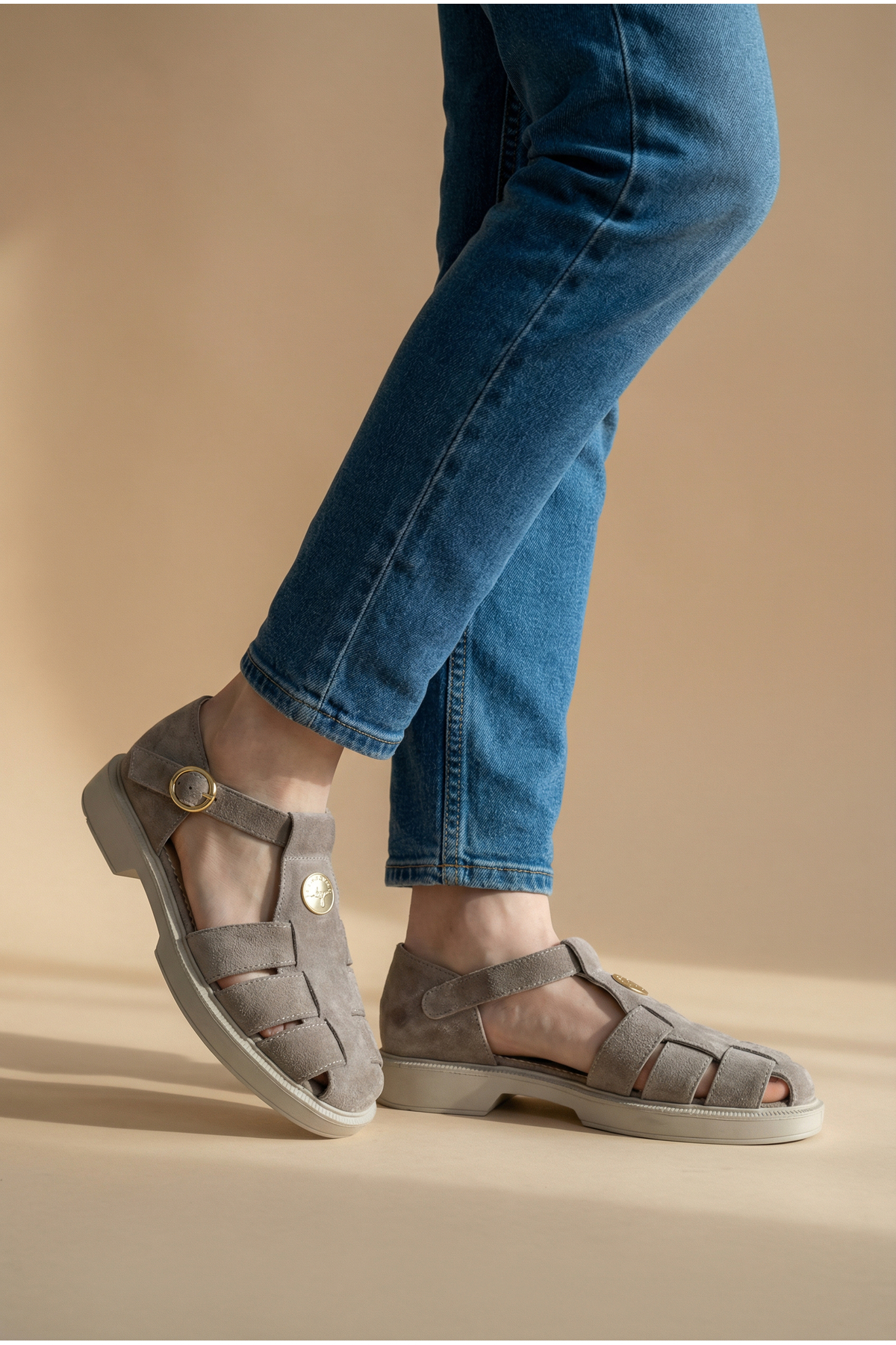 aayak&kabımofficial  Hakiki Deri Rahat Şık Kadın Sandalet - Şıklık Hep Sizinle - Görsel 2