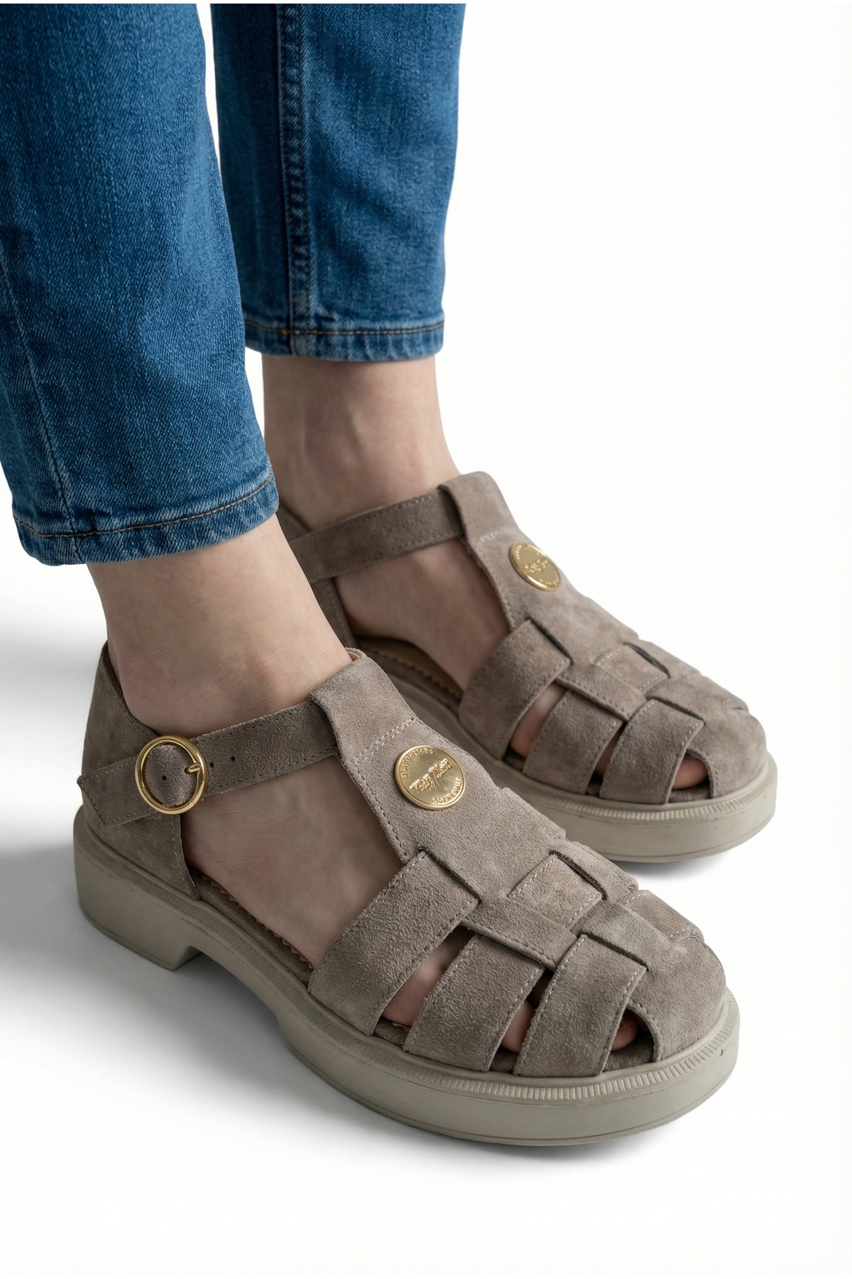 aayak&kabımofficial  Hakiki Deri Rahat Şık Kadın Sandalet - Şıklık Hep Sizinle