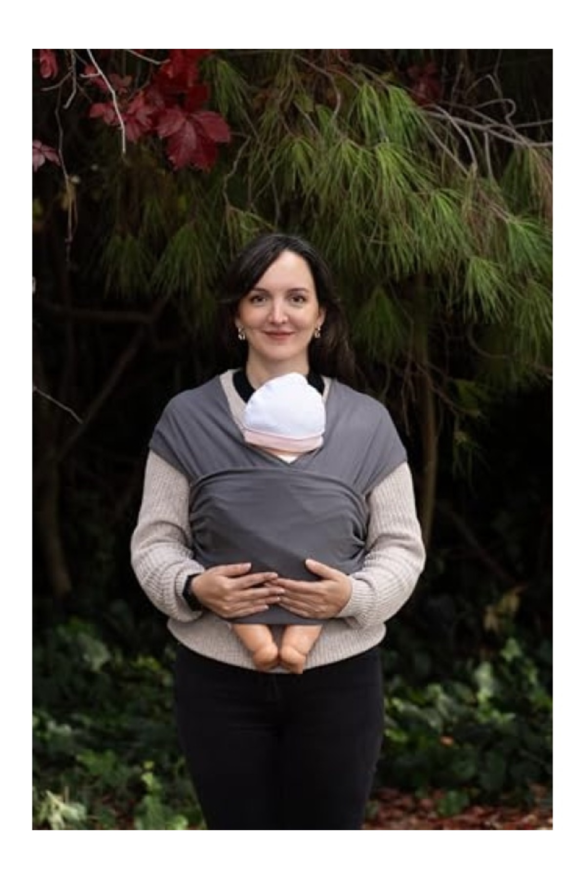 markentegra %100 Pamuk Bebek Taşıma Şalı fotoğrafı 2 (önizleme)