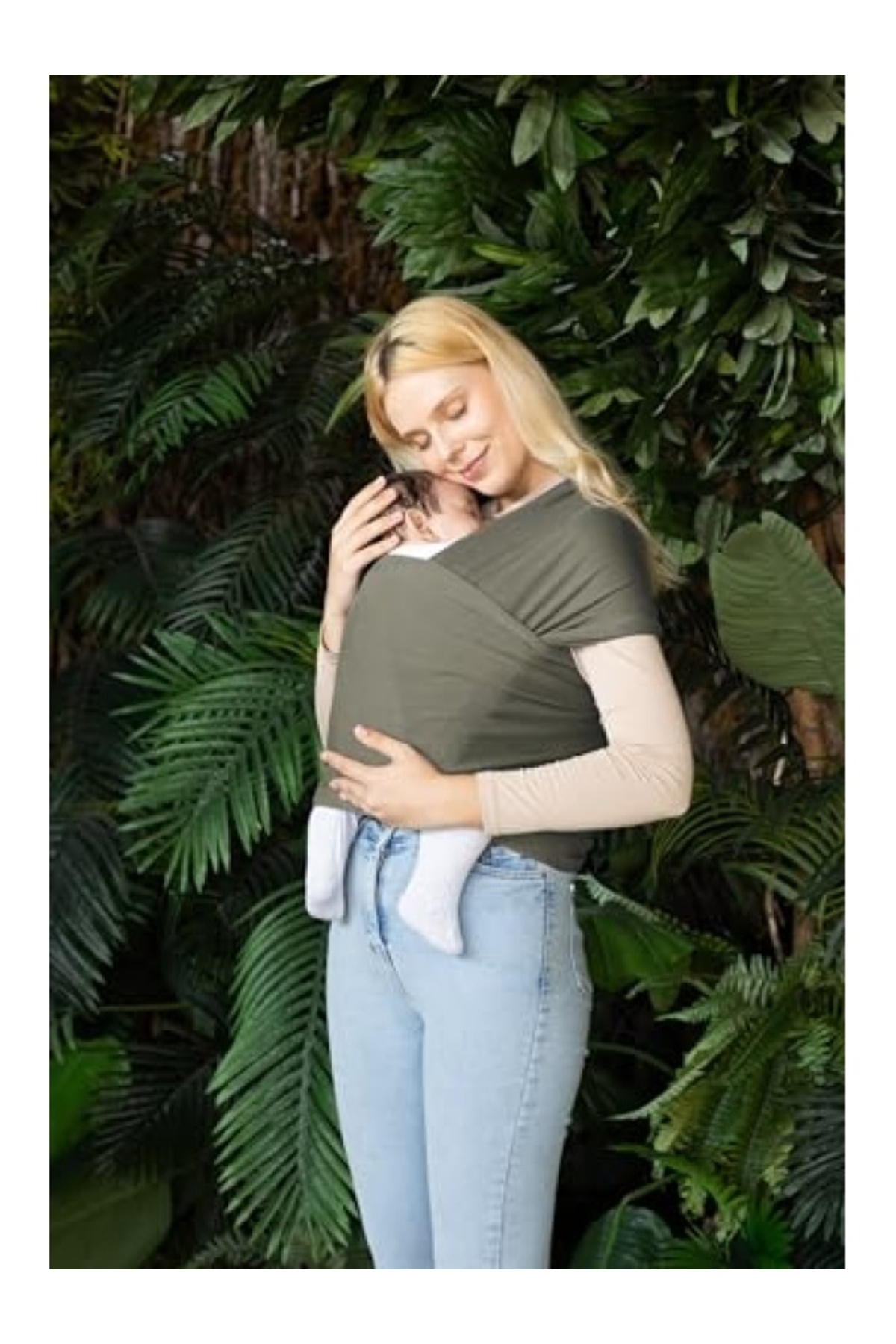 markentegra Esnek Bebek Taşıma Şalı - Ten Teması ve Konfor fotoğrafı 3 (önizleme)