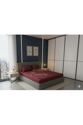 MOD10 RİVA BATTAL BOY PAMUKLU LASTİKLİ ÇARŞAF TAKIMI