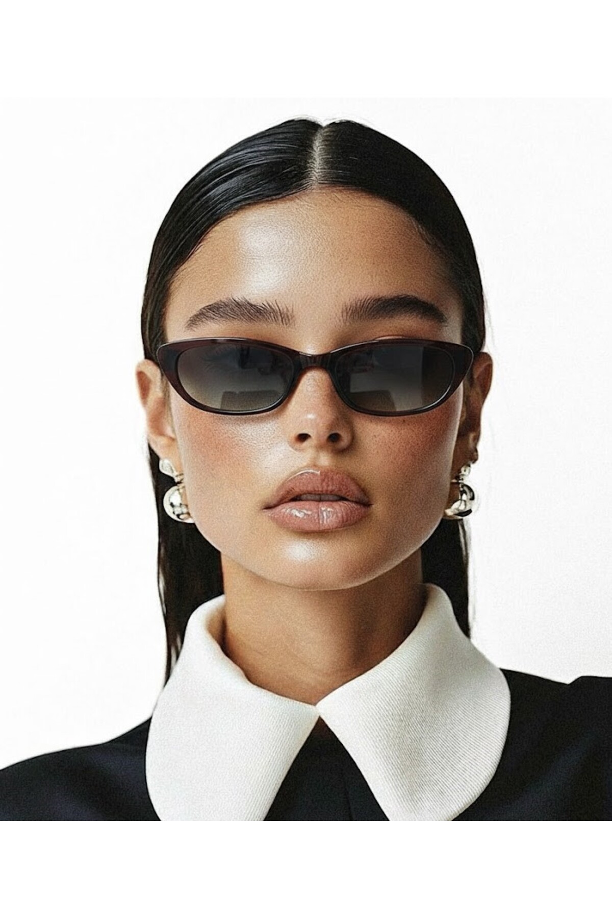 Rusban Multicolor Cateye Sunglasses for Women | Uv400 Protected & 50 Extensions