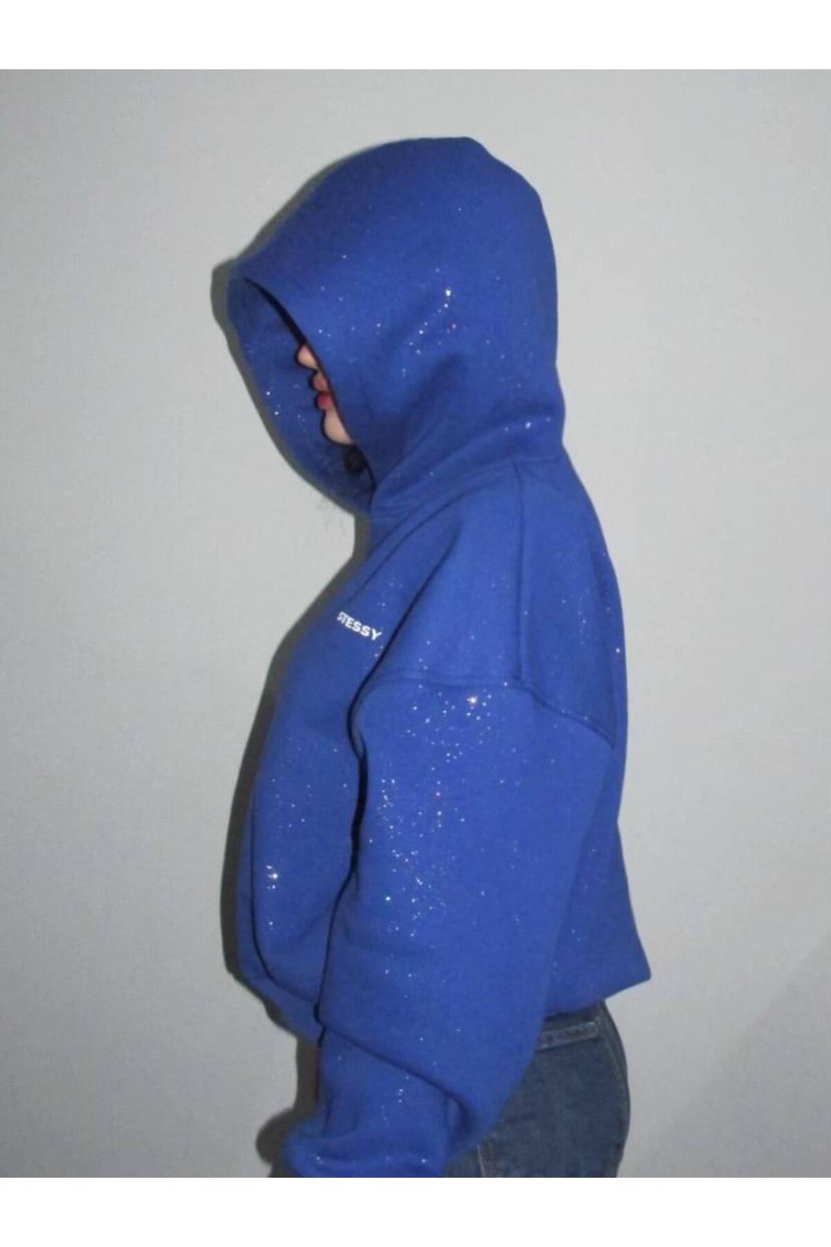 STESSY Simli Owersize Sweat görsel 3
