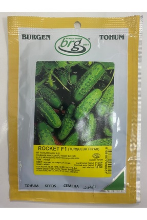 burgen tohum BT Rocket F1 Turşuluk Kornişon Hıyar Tohumu 10 gram