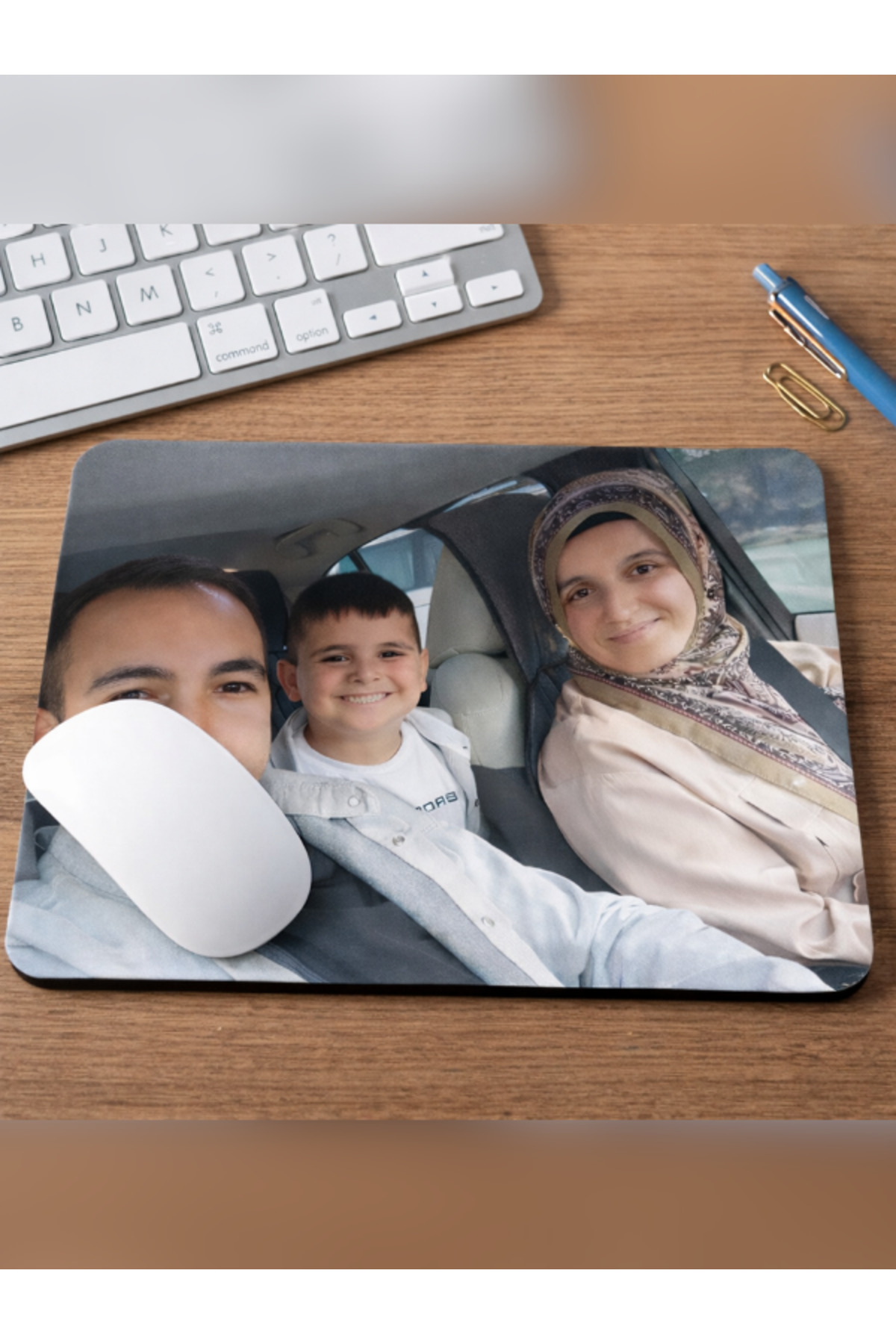 MRCMSS06 Kişiye Özel Fotoğraflı Mouse Pad – Resimli İsim Baskılı Mousepad Hediyelik