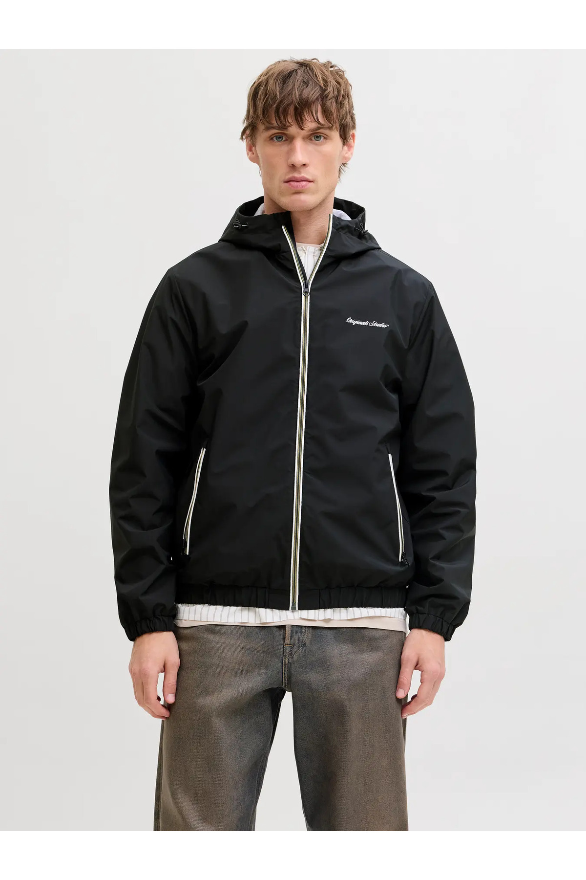 Jack & Jones 12291690 Kapüşonlu Yağmurluk görsel 2